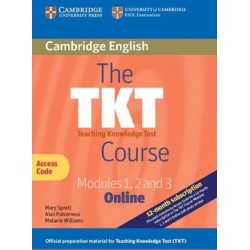 The TKT Online Course 2ed Modules 1, 2 and 3 (Trainee Version Access Code Card)