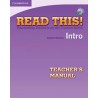 Read This! Teacher's Manual with Audio CD 0 Intro