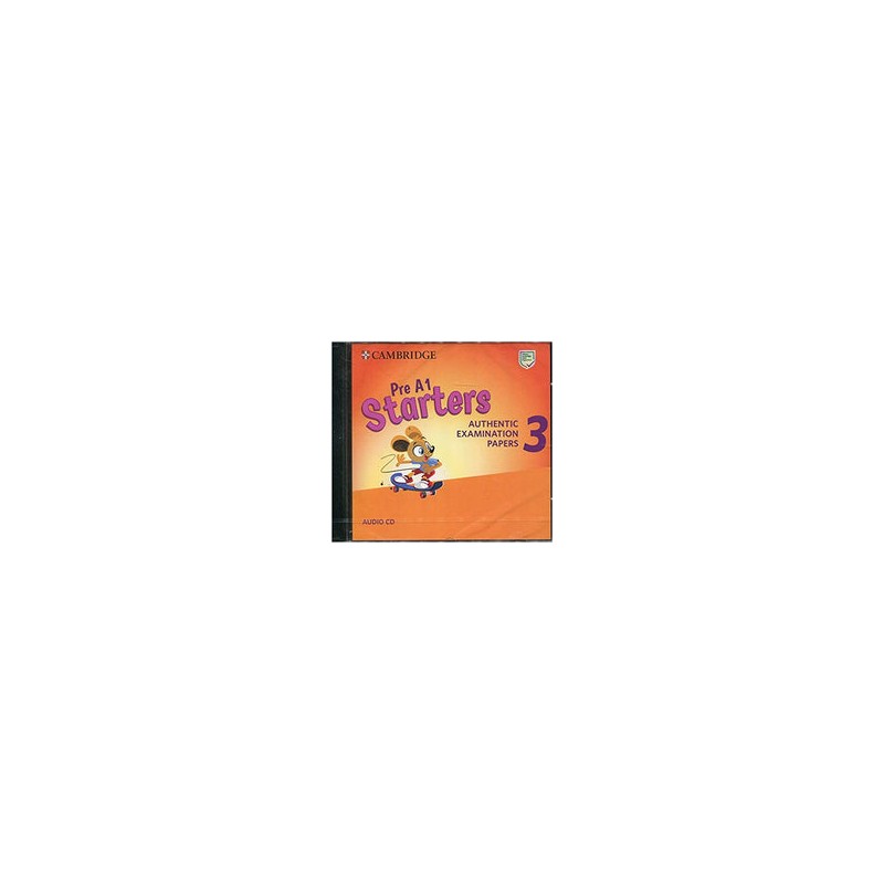 Pre A1 Starters, A1 Movers, A2 Flyers 3 Pre A1 Starters Audio CD