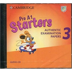 Pre A1 Starters, A1 Movers, A2 Flyers 3 Pre A1 Starters Audio CD