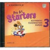 Pre A1 Starters, A1 Movers, A2 Flyers 3 Pre A1 Starters Audio CD