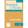 Inspired to Write Teacher's Manual