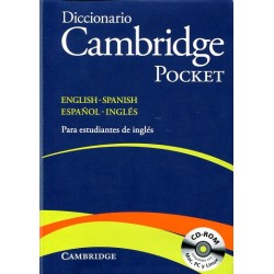 Diccionario Bilingüe Cambridge Pocket Spanish-English Flexi-cover with CD-ROM