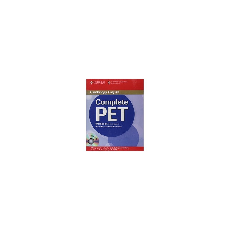Complete PET Workbook with Answers and Audio CD