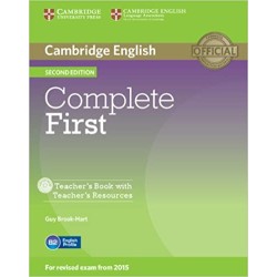 Complete First 2ed Teacher's Book with Teacher's Resources Audio CD/CD-ROM