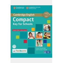 Compact Key for Schools Student's Book without answers and CD-ROM with Testbank