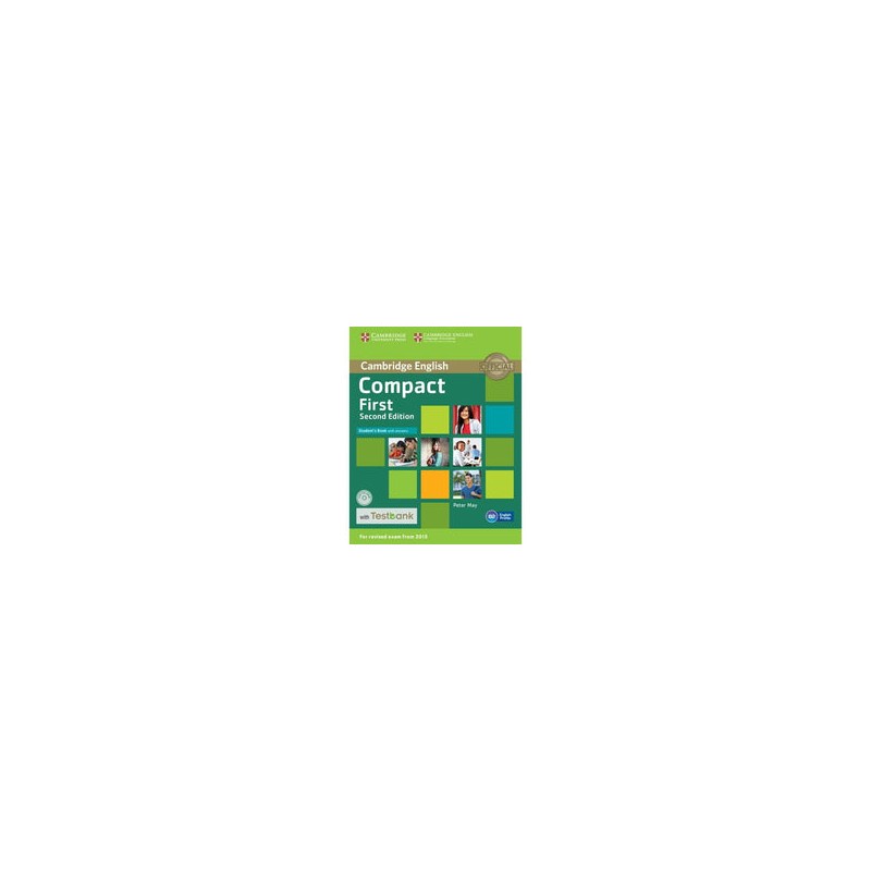 Compact First 2ed Student's Book with Answers and CD-ROM with Testbank