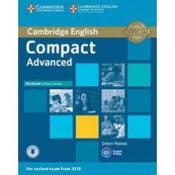 Compact Advanced Workbook without Answers and Downloadable Audio File
