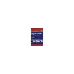 Common Mistakes at PET… and How to Avoid Them Paperback with Testbank