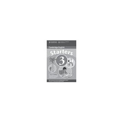 Cambridge Young Learners English Test Starters 2ed Answer Booklet 3