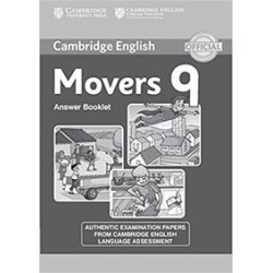 Cambridge Young Learners English Test Movers Answer Booklet 9
