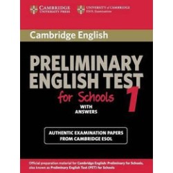 Cambridge PET for Schools Student's Book with answers 1