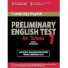 Cambridge PET for Schools Student's Book with answers 1