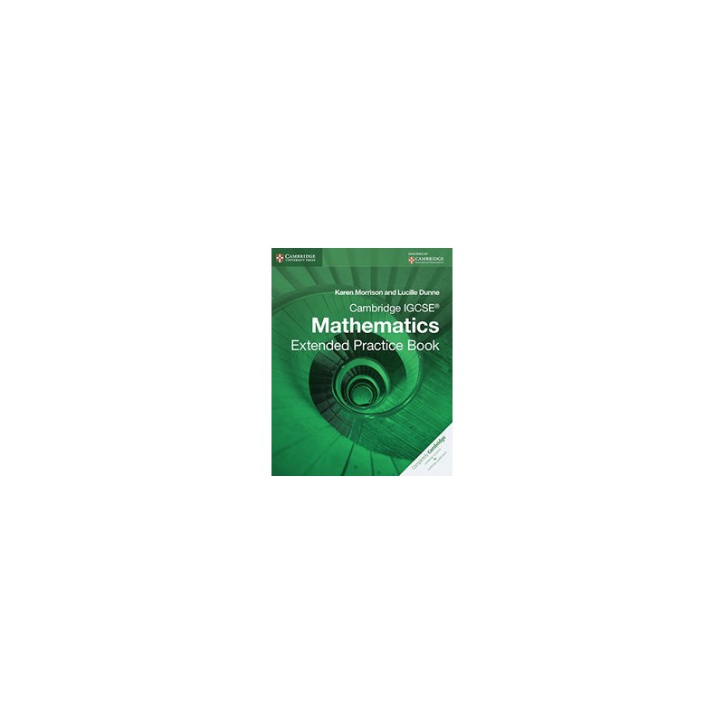 Cambridge IGCSE Mathematics Extended Practice Book