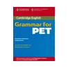 Cambridge Grammar for PET without Answers