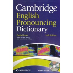 Cambridge English Pronouncing Dictionary with CD-ROM 18 ed
