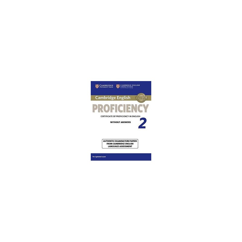 Cambridge English Proficiency Student's Book without Answers 2