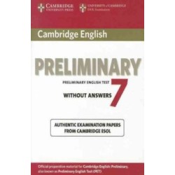 Cambridge English Preliminary Student's Book without Answers 7