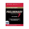 Cambridge English Preliminary Student's Book Pack 7