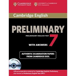 Cambridge English Preliminary Student's Book Pack 7