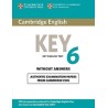 Cambridge English Key Student's Book without Answers 6