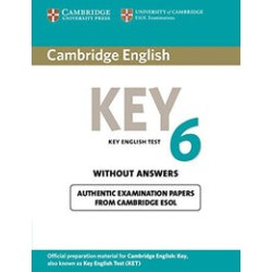 Cambridge English Key Student's Book without Answers 6