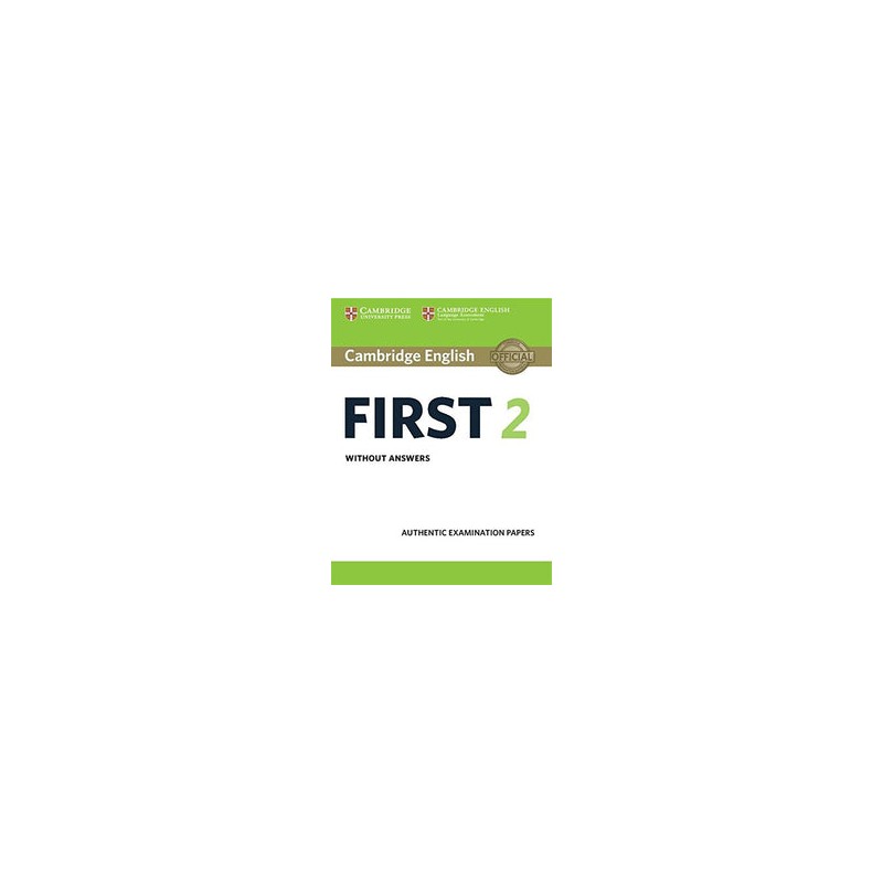 Cambridge English First Student's Book without Answers 2