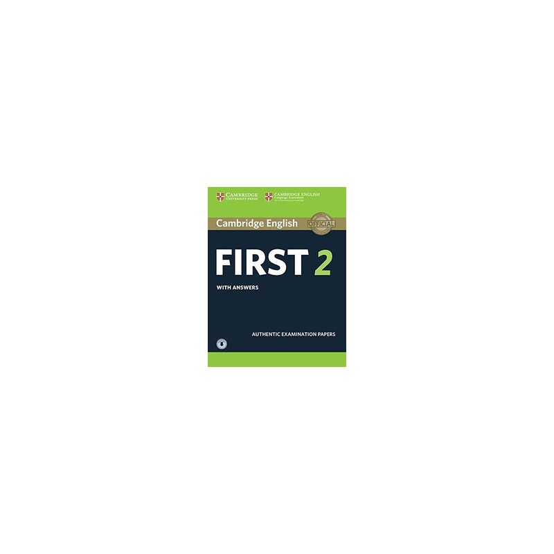 Cambridge English First Student's Book with Answers and Audio 2