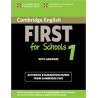 Cambridge English First for Schools for revised exam from 2015 Student's Book with answers 1