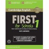 Cambridge English First for Schools for revised exam from 2015 Student's Book Pack 1