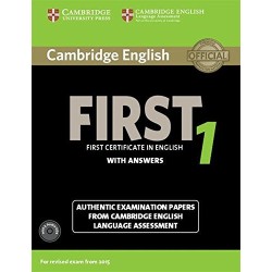 Cambridge English First for revised exam from 2015 Student's Book Pack 1