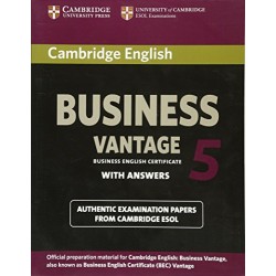 Cambridge English Business Student's Book with Answers Vantage 5